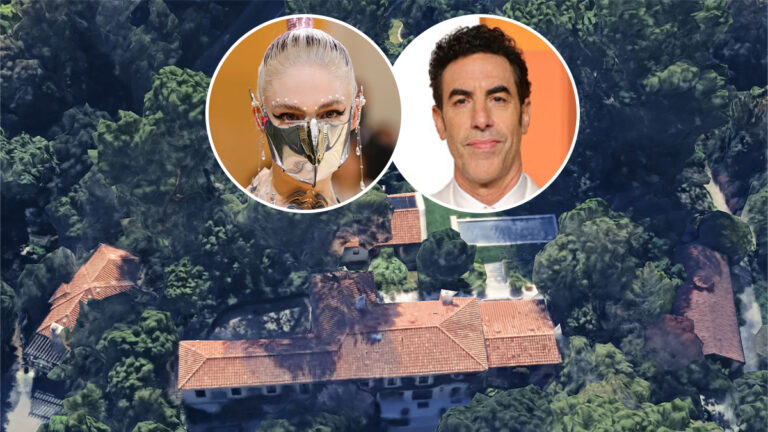 Grimes House Hollywood Hills Sacha Baron Cohen