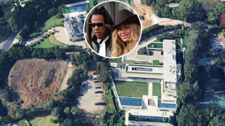 Beyonce jay-z house bel air Los Angeles