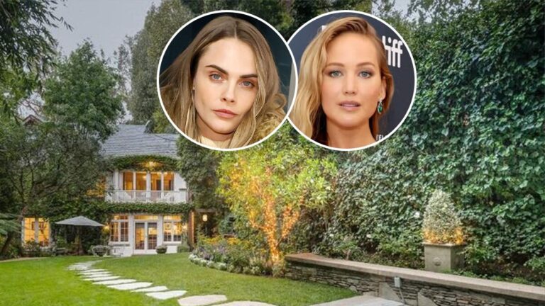 Cara Delevingne House Beverly Hills Jennifer Lawrence