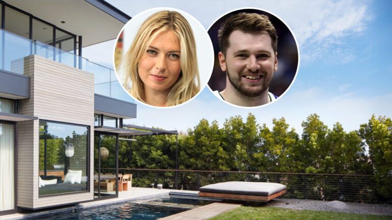 Maria Sharapova House Manhattan Beach Luka Doncic