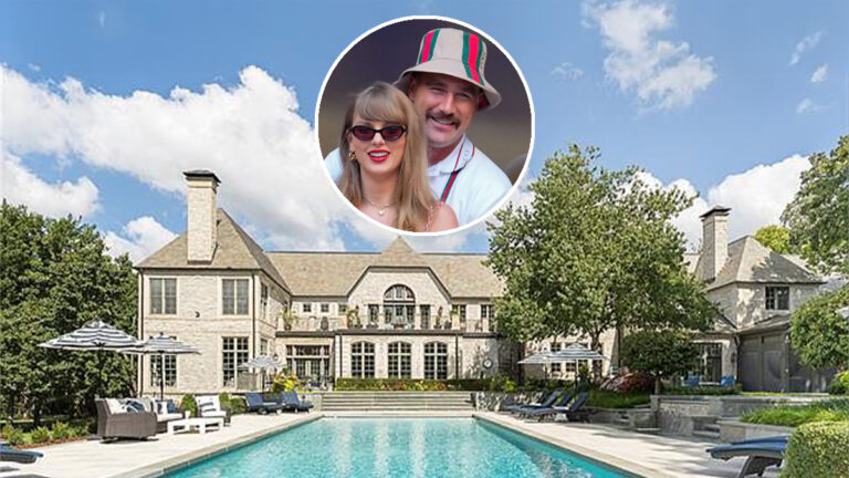Travis Kelce Taylor Swift House Kansas City Leawood