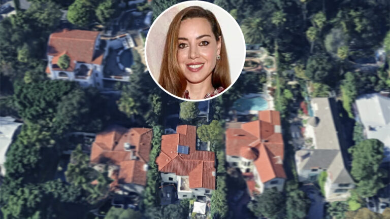 Aubrey Plaza House Los Angeles